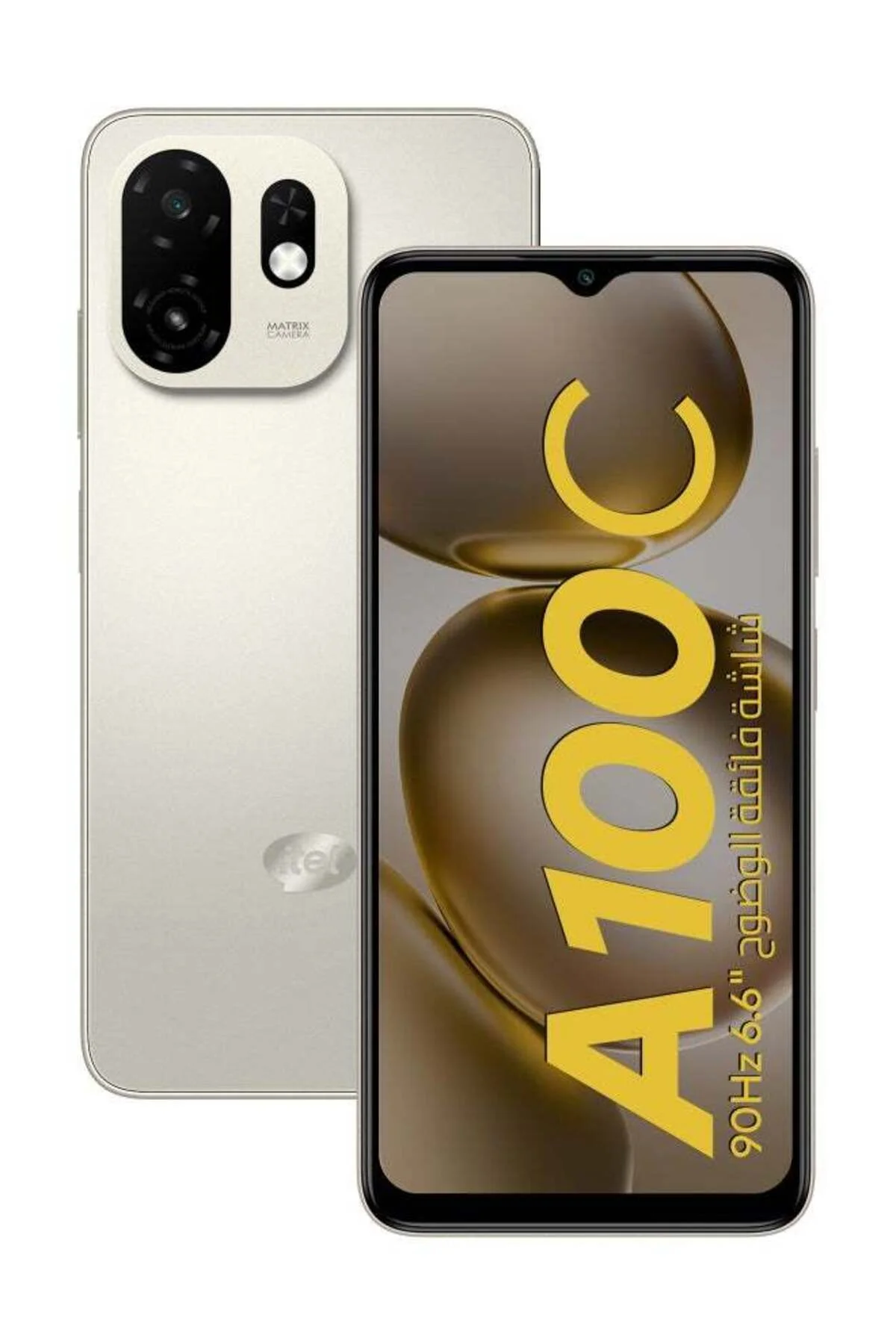 Itel A100C — Titanium Gold