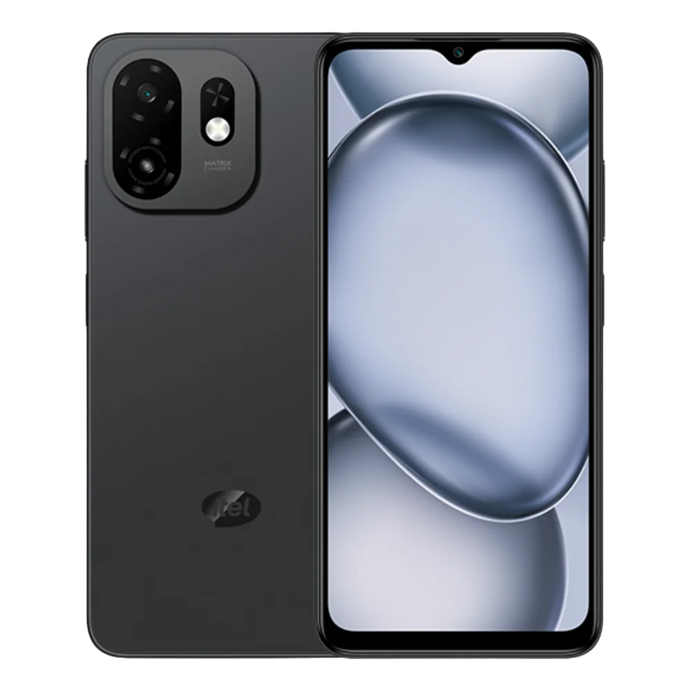 Itel A100C — Pure Black