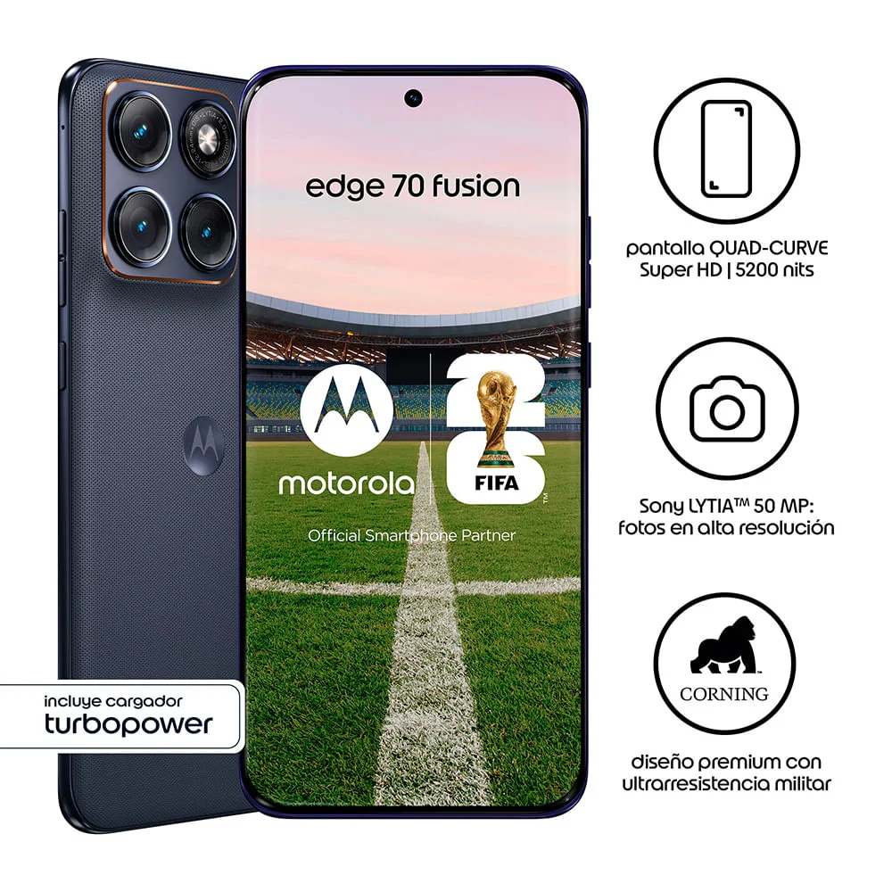 Motorola Edge 70 Fusion 5G vista 3