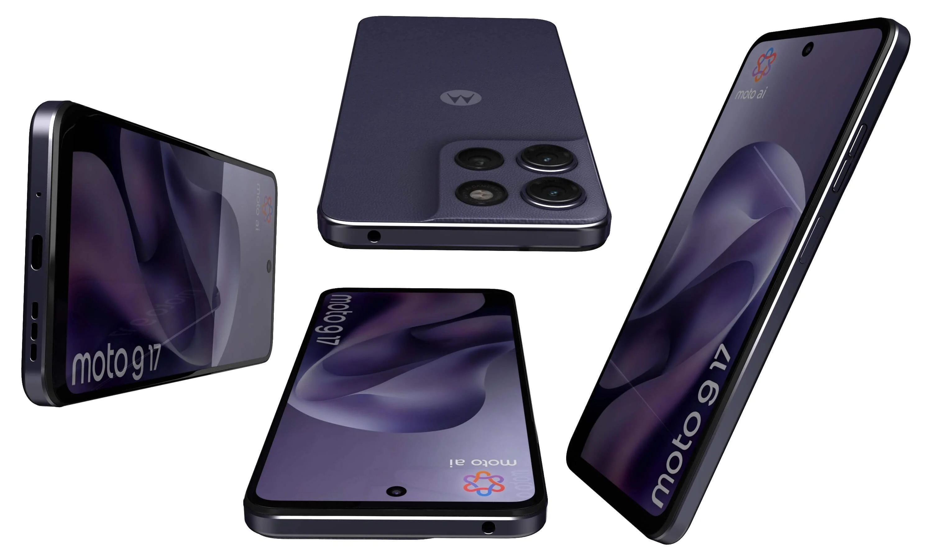 Motorola Moto G17 vista 3