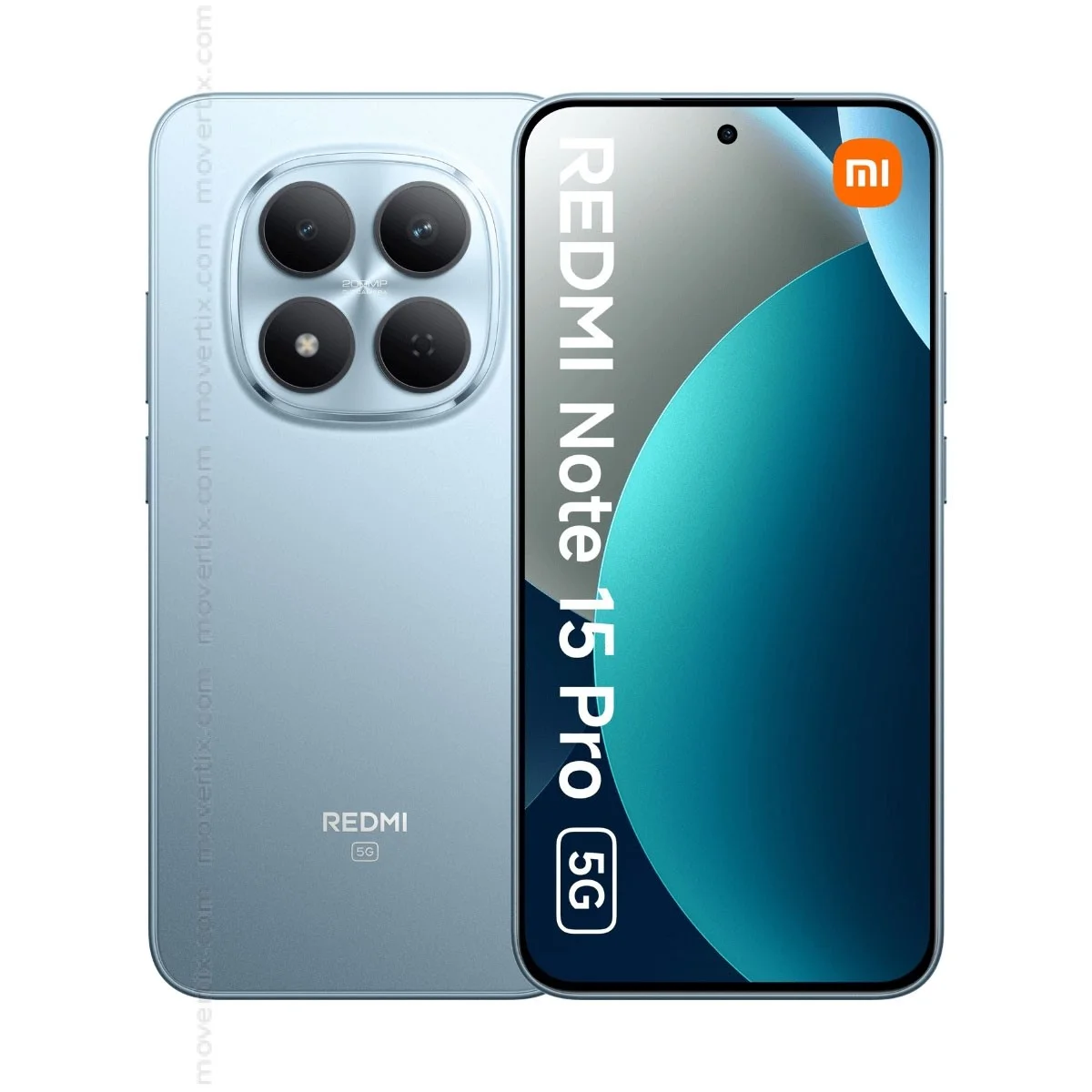 Xiaomi Redmi Note 15 Pro 5G — Glacier Blue