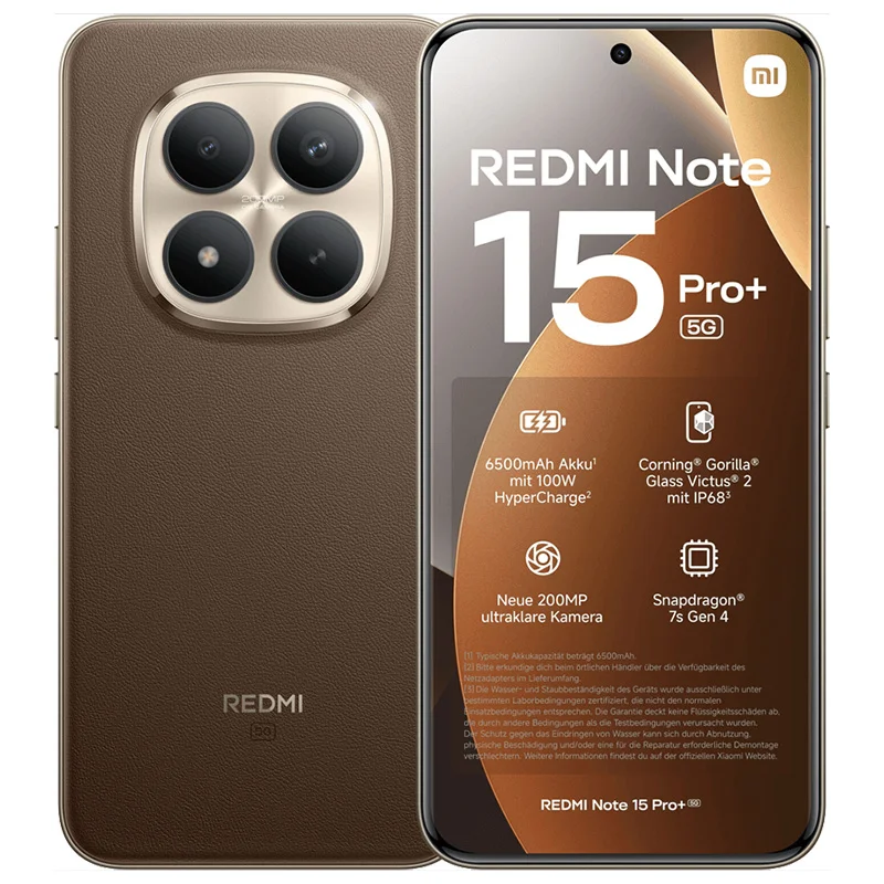 Xiaomi Redmi Note 15 Pro Plus 5G vista 2